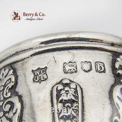 Vintage Sterling Silver Napkin Ring London 1897