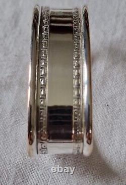 Vintage Sterling Silver Napkin Ring by Ari D Norman London 1991