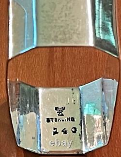 Vintage Wallace Sterling Silver Napkin Ring Bogie name engraving