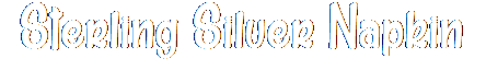 Sterling Silver Napkin