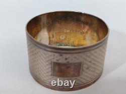 Antique Anglais Sterling Silver Napkin Ring Collection
