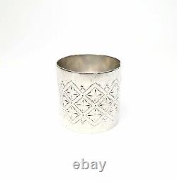 Bague de serviette en argent sterling Gorham antique 1522 #8288