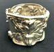 Florence Lily Sterling Silver Napkin Ring Frank Whiting Non Monogram Vtg Antique