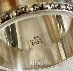 Gorham Whiting Very Heavy Antique Vintage Sterling Silver Napkin Ring
