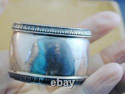 Rare Art Deco Buccellati Sterling Silver Napkin Ring Italie