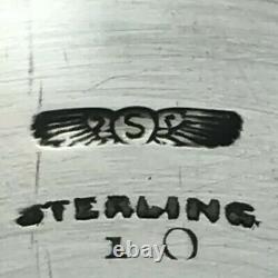 Shiebler Sterling Silver Brite Cut Victorian Nappkin Ring Gravé Frank