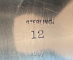 Victorian Brite Cut Sterling Silver Napkin Ring Nom Gravé George
