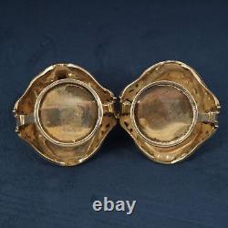 Wood & Hughes Coin Silver Napkin Rings Vers 1850 Livraison Gratuite États-unis